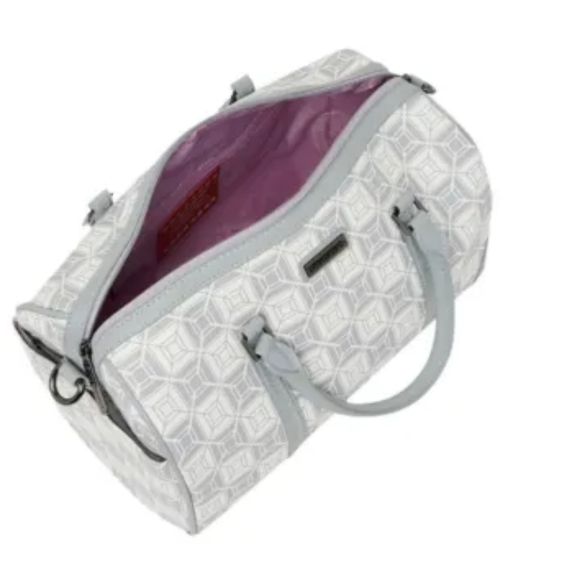 🖤SPRAYGROUND🤍 AI8 Intelligence Booked & Busy Mini Duffle (DED X Sandflower) - Picture 3 of 15